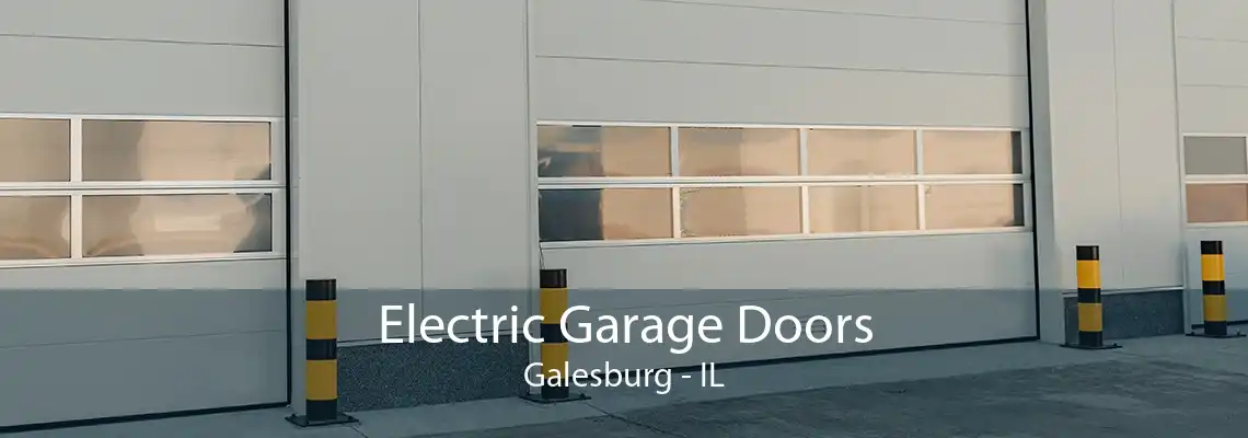 Electric Garage Doors Galesburg - IL