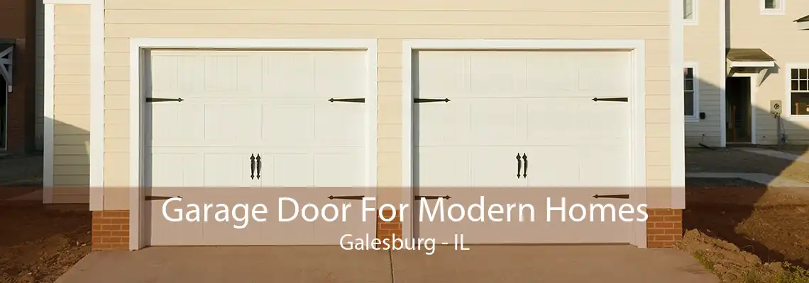 Garage Door For Modern Homes Galesburg - IL