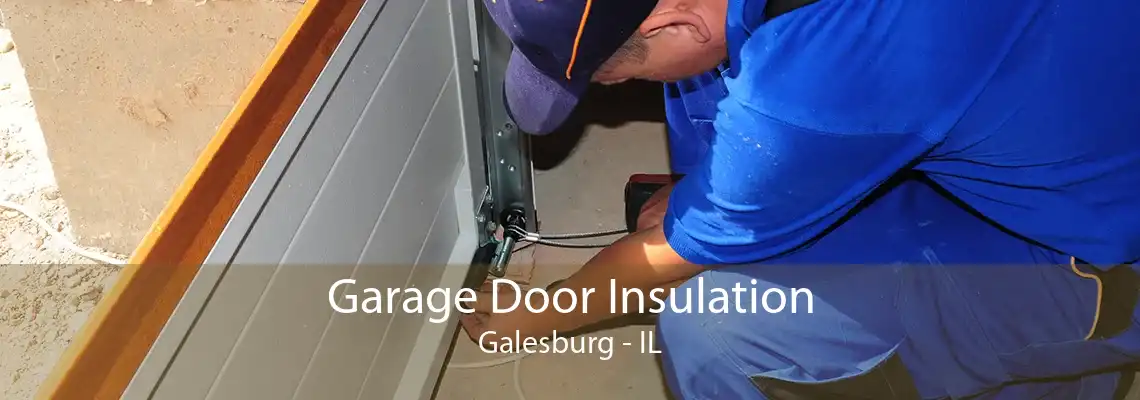 Garage Door Insulation Galesburg - IL