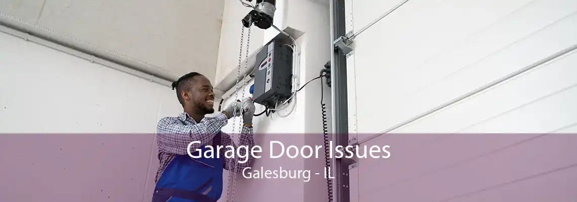 Garage Door Issues Galesburg - IL