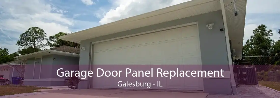 Garage Door Panel Replacement Galesburg - IL