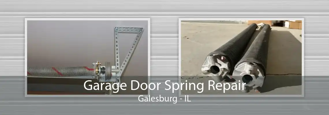 Garage Door Spring Repair Galesburg - IL