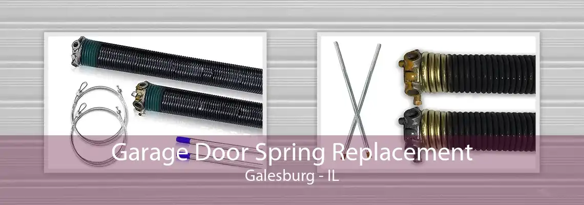 Garage Door Spring Replacement Galesburg - IL