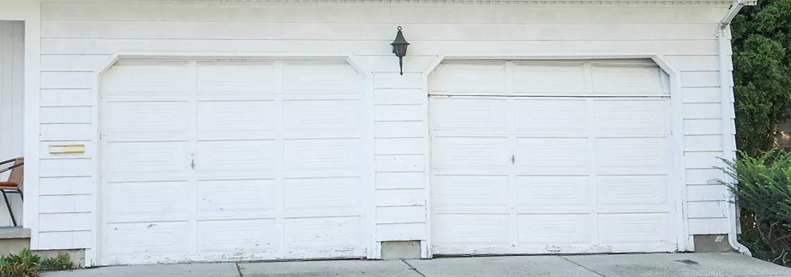 Roller Garage Door Dropped Down Replacement in Galesburg, IL