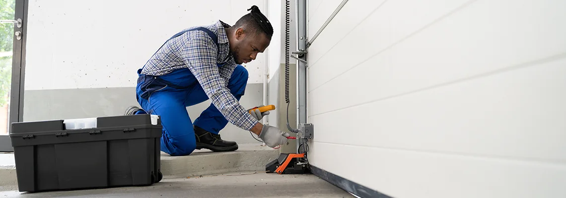 Garage Door Track Repair in Galesburg, IL