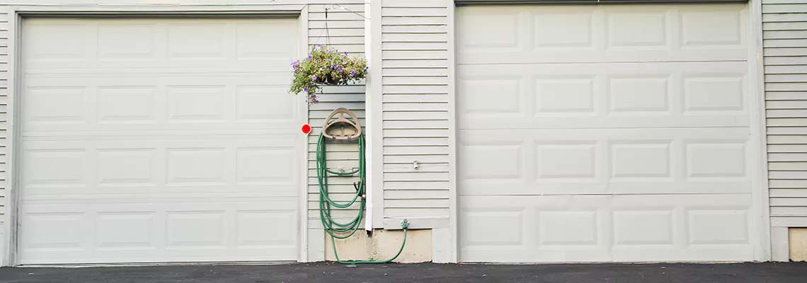 Sectional Garage Door Dropped Down Repair in Galesburg, Illinois