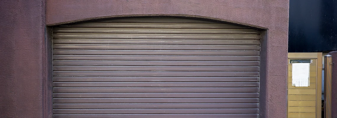 Fallen Garage Door Worn Rollers Replacement in Galesburg, Illinois