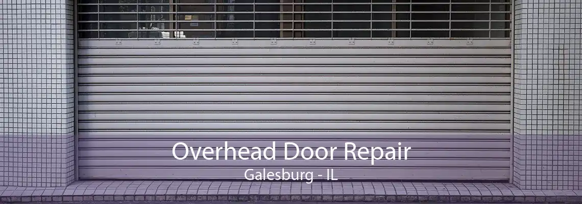 Overhead Door Repair Galesburg - IL