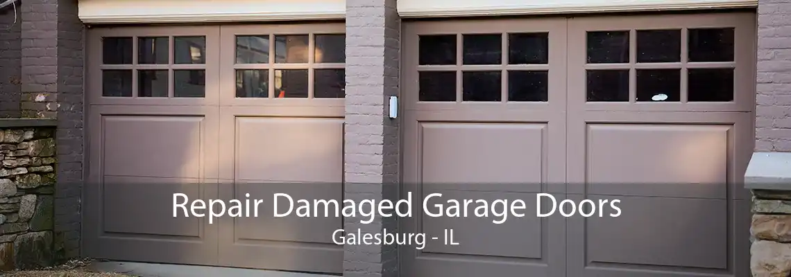 Repair Damaged Garage Doors Galesburg - IL