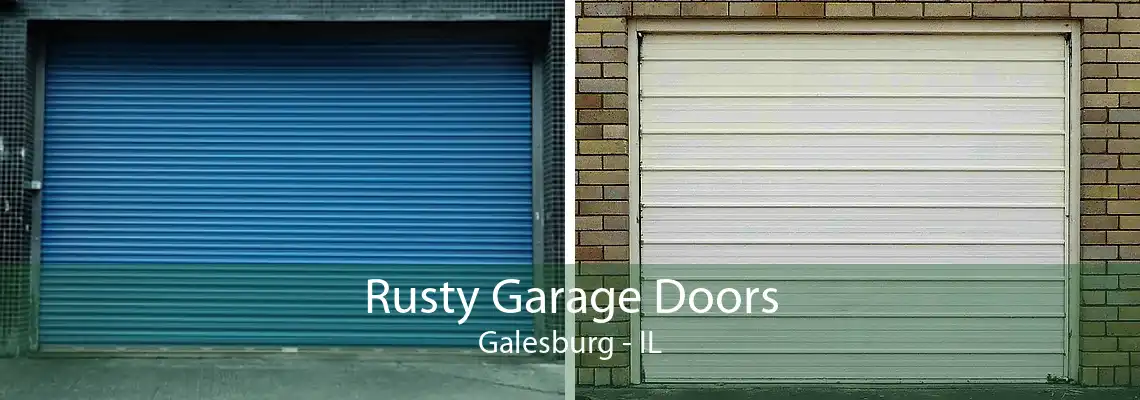 Rusty Garage Doors Galesburg - IL